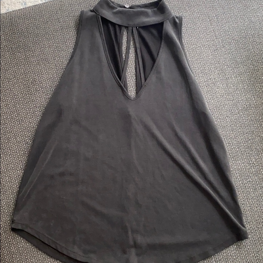 Open Neck Going Out Tank!